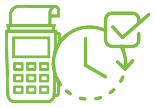 calculator with clock